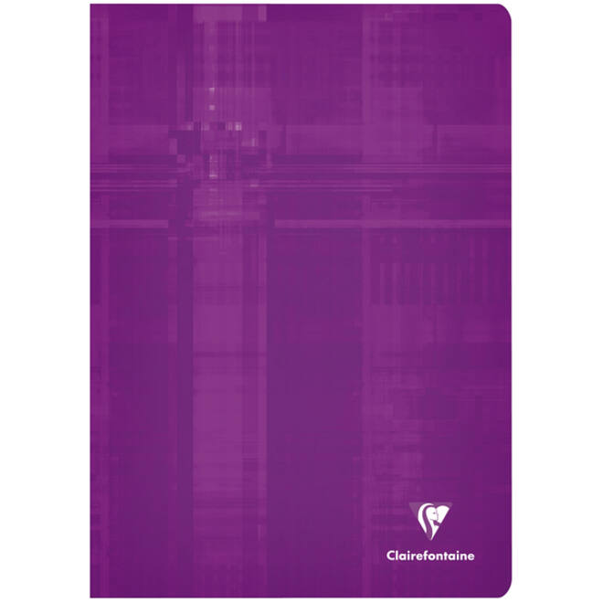 Schrift Clairefontaine A4 lijn 80 pagina's 90gr assorti