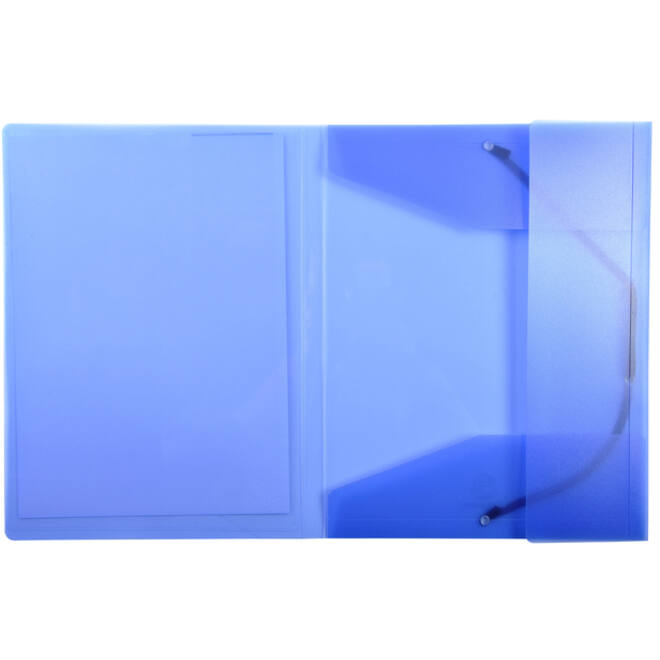 Elastomap Exacompta Kreacover A4 3 kleppen PP assorti