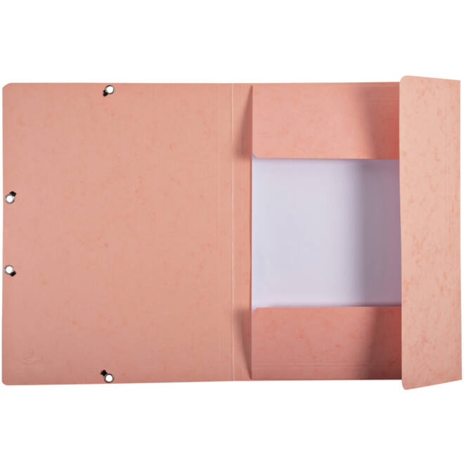 Elastomap Exacompta Aquarel A4 3 kleppen 400gr glanskarton assorti