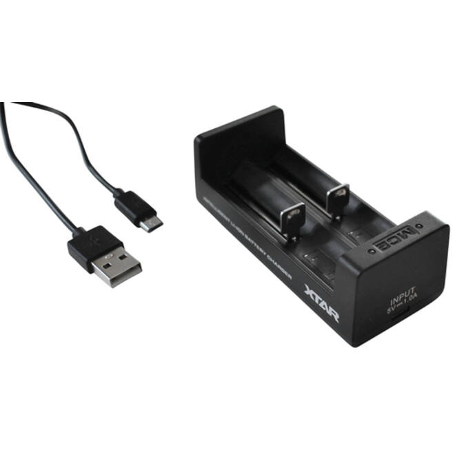 Acculader MAUL XTAR MC2 voor 2 accu‘s