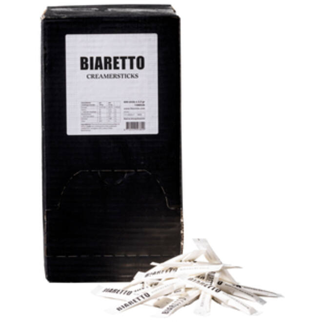 Creamersticks Biaretto 2,5gram 600 stuks
