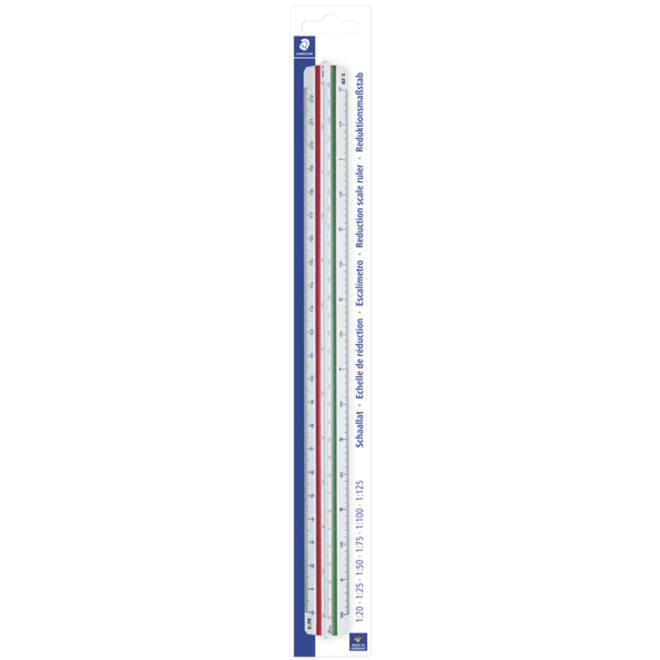 Schaalliniaal Staedtler 561 300mm plastic wit