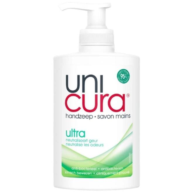 Handzeep Unicura vloeibaar Ultra met pomp 250ml
