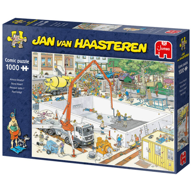 Puzzel Jan van Haasteren Bijna klaar? 1000 stukjes