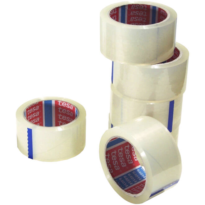 Verpakkingstape Tesa 64014 50mmx66m transparant PP