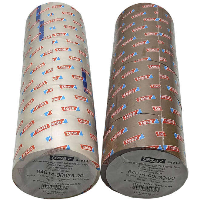 Verpakkingstape Tesa 64014 50mmx66m transparant PP