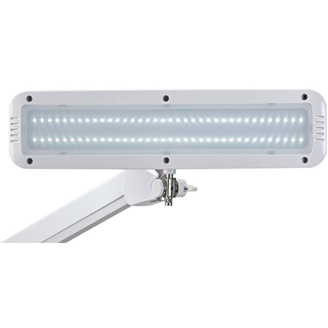 Werkpleklamp MAUL Intro LED tafelklem dimbaar wit