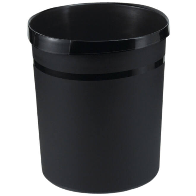 Papierbak Han Grip 18 liter rond zwart