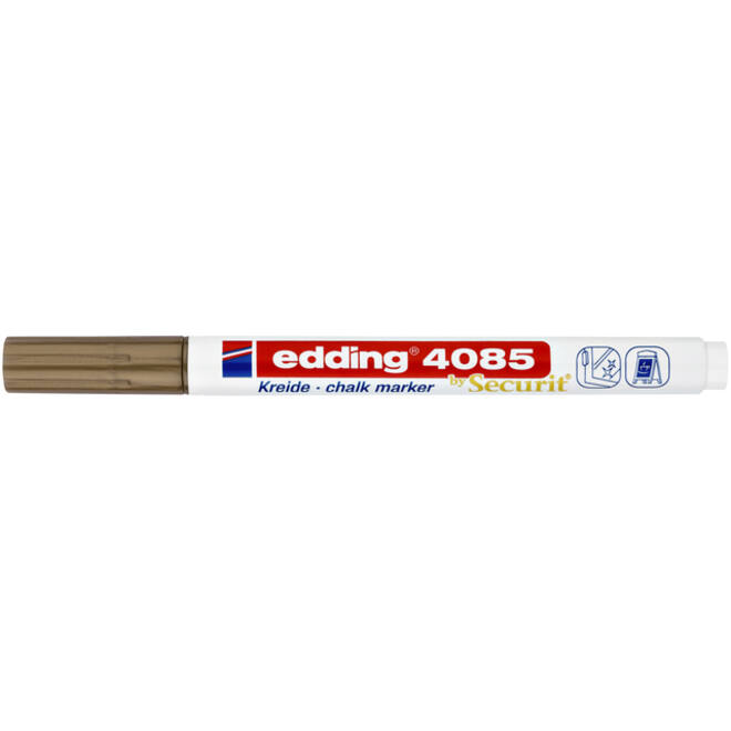 Krijtstift edding 4085 by Securit rond 1-2mm koper