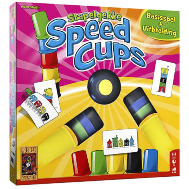Stapelgekke Speed Cups 6 spelers