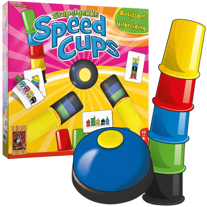 Stapelgekke Speed Cups 6 spelers