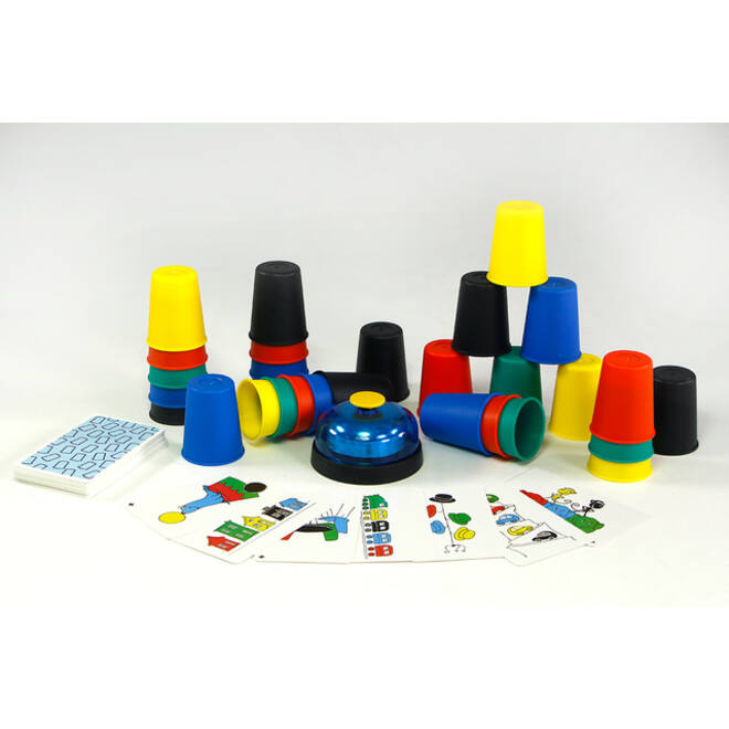 Stapelgekke Speed Cups 6 spelers