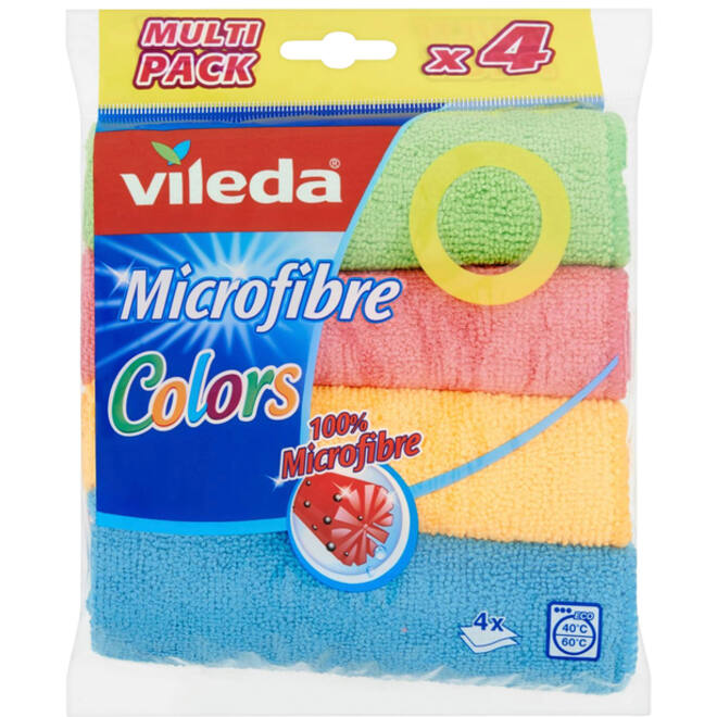 Microvezeldoeken Vileda 4-pack