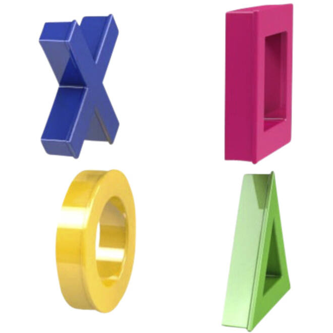 Mega Magnet Dahle Mini 45x45mm 4stuks