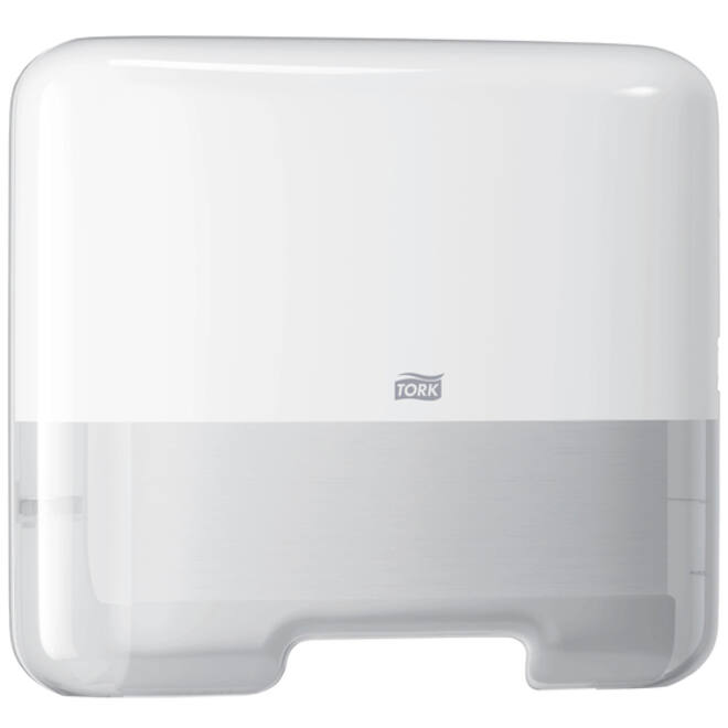 Handdoekdispenser Tork Mini H3 Elevation voor C- en Z-vouw handdoek wit 553100