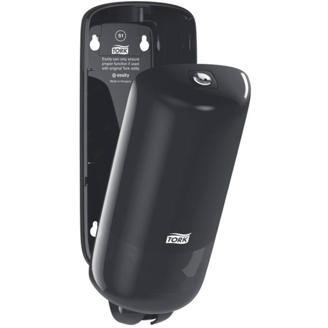 Zeepdispenser Tork S1 Elevation 1000ml zwart 560008