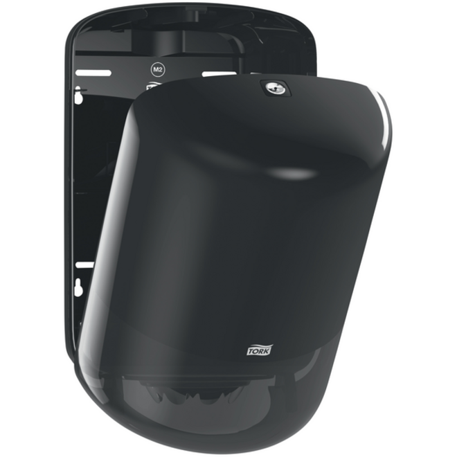 Poetspapierdispenser Tork M2 Elevation zwart 559008