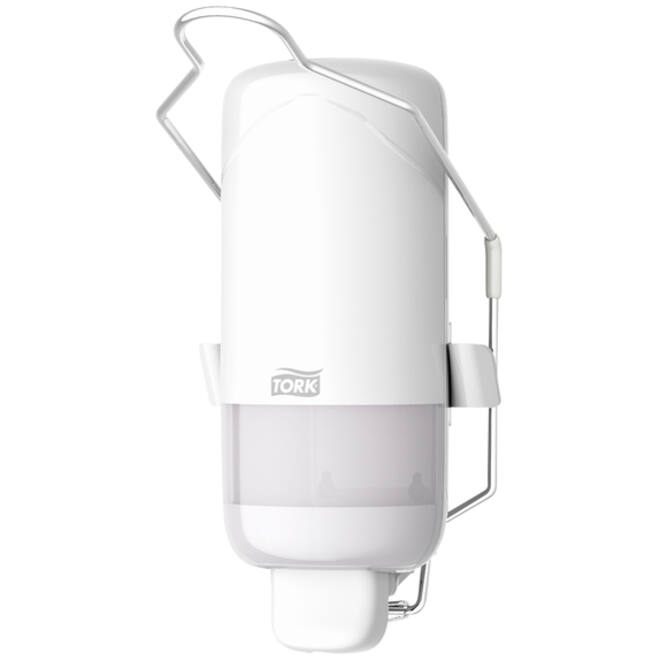 Zeepdispenser Tork met armbeugel S1 Elevation Vloeibare zeep wit 560101