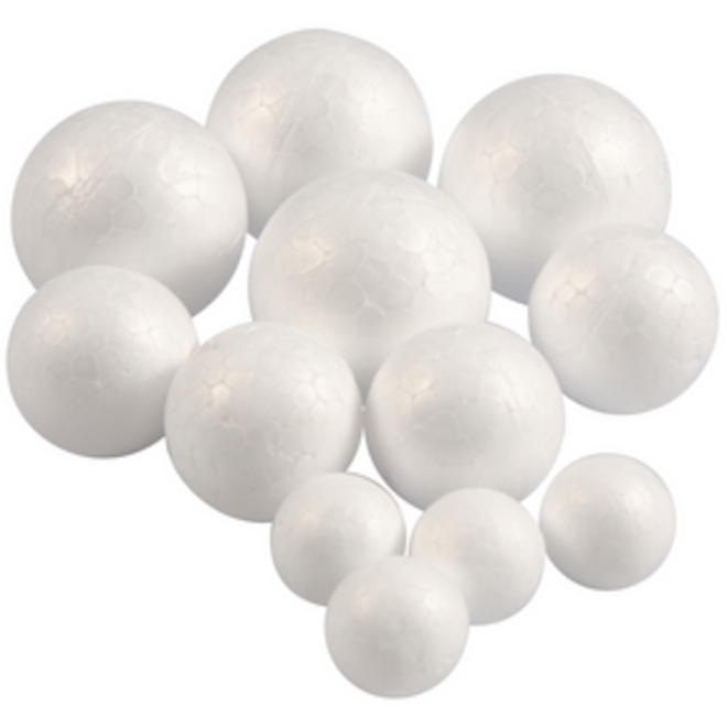 Bal Creativ Company styropor 20-30-40mm 12 stuks wit