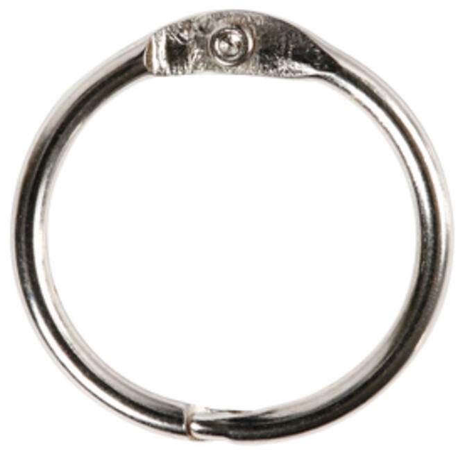 Boekbindersring Creativ Company 19mm zilver