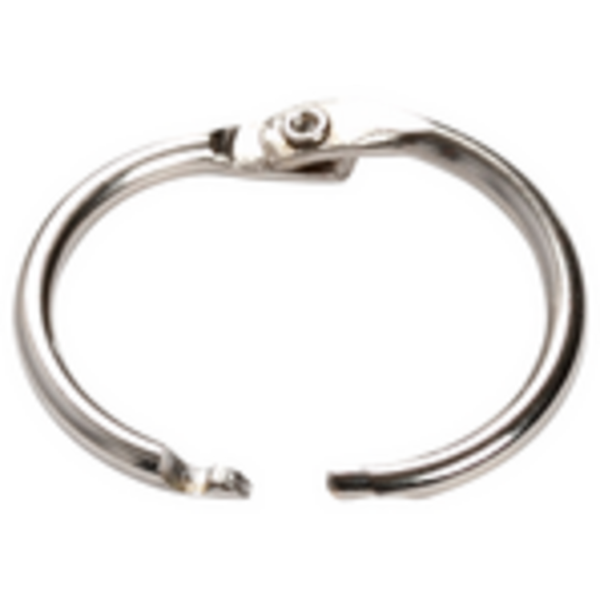 Boekbindersring Creativ Company 19mm zilver