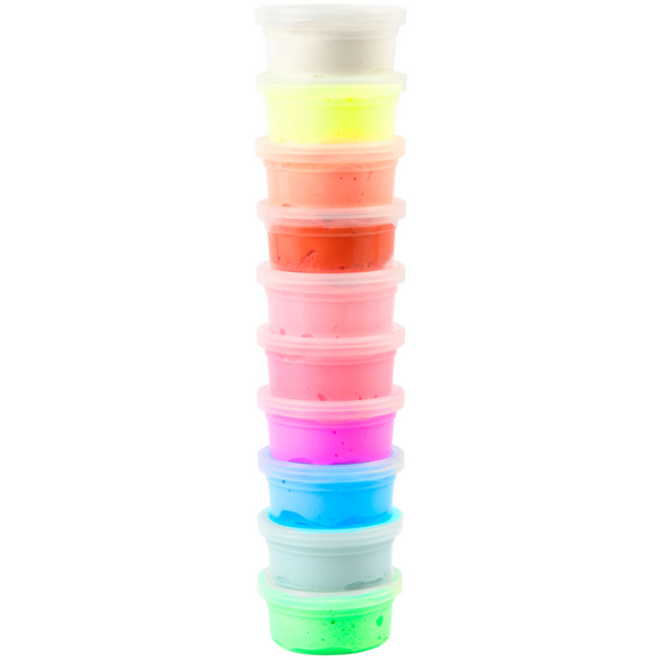 Klei Silk Clay basic-2 10 x 40gr 10 neon kleuren