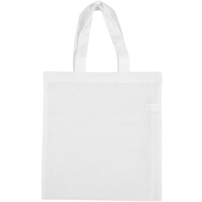 Tas Creativ Company 28x30cm katoen wit