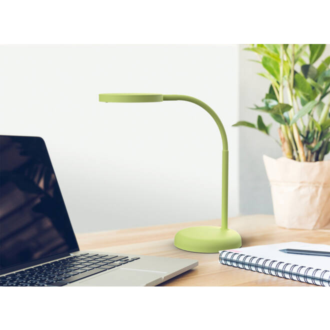 Bureaulamp MAUL Joy LED zacht groen