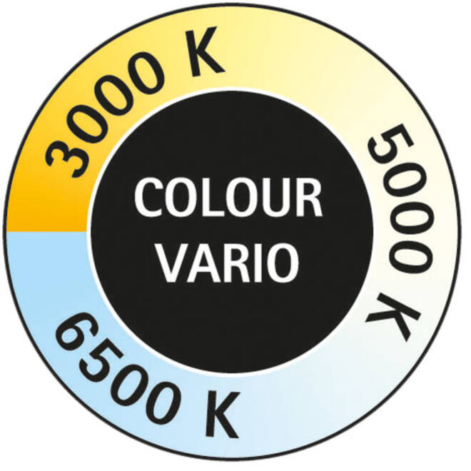 Bureaulamp MAUL Pearly LED voet dimbaar colour vario zwart