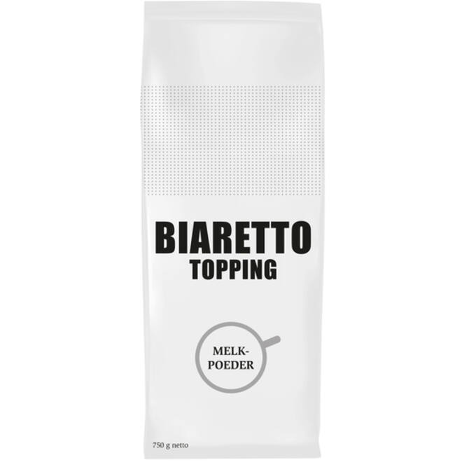 Melkpoeder Biaretto topping 750gram