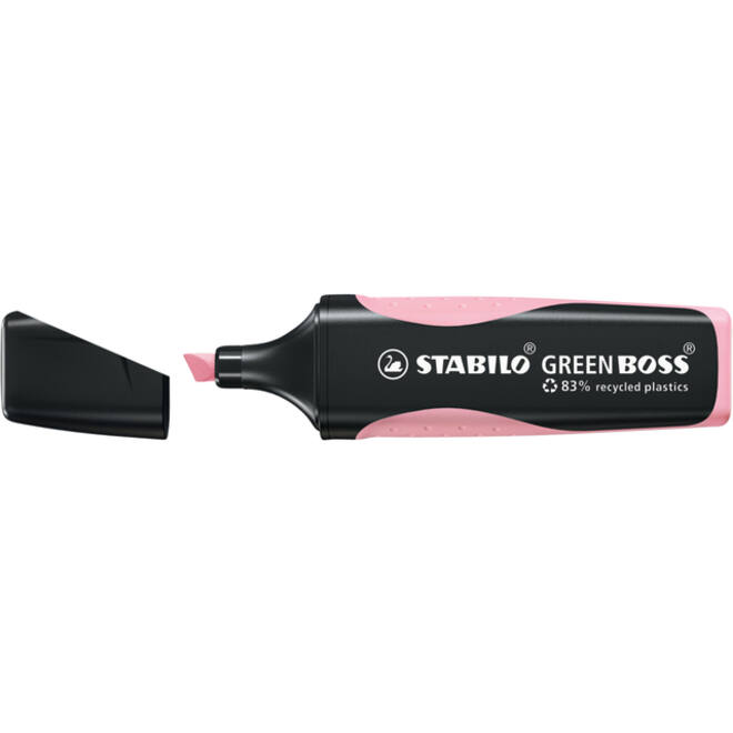 Markeerstift STABILO GREEN BOSS 6070/129 pastel poederroze