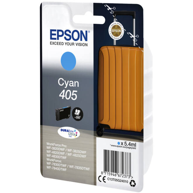 Inktcartridge Epson 405 T05G24 blauw