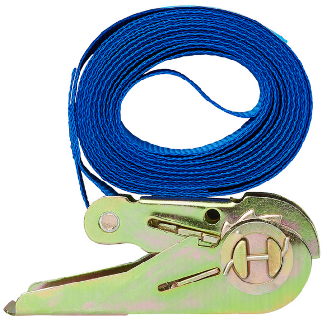 Spanband ProPlus blauw met ratel 3,5m