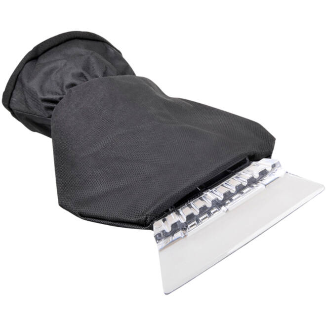 IJskrabber ProPlus met fleece handschoen assorti