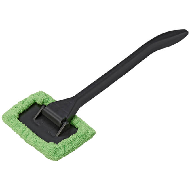 Ruitenpoetser ProPlus microvezel zwart/groen 34cm