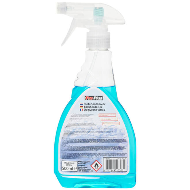 Ruitenontdooier ProPlus met triggerspray 500ml