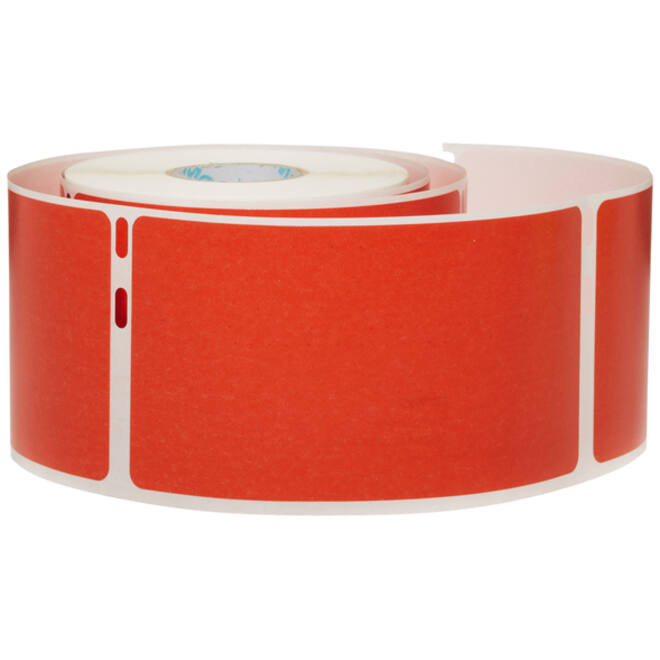 Etiket Dymo LabelWriter naamkaart 54x101mm 1 rol á 220 stuks rood