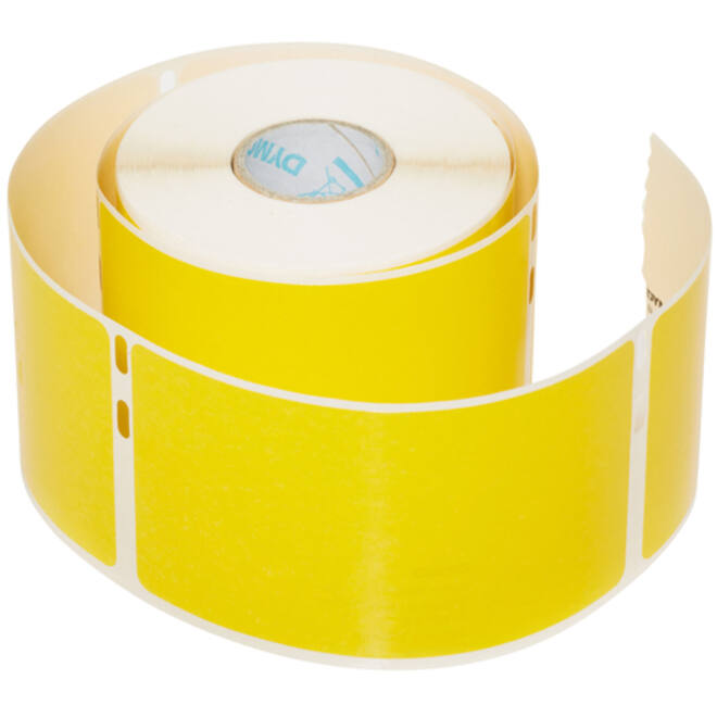 Etiket Dymo LabelWriter naamkaart 54x101mm 1 rol á 220 stuks geel
