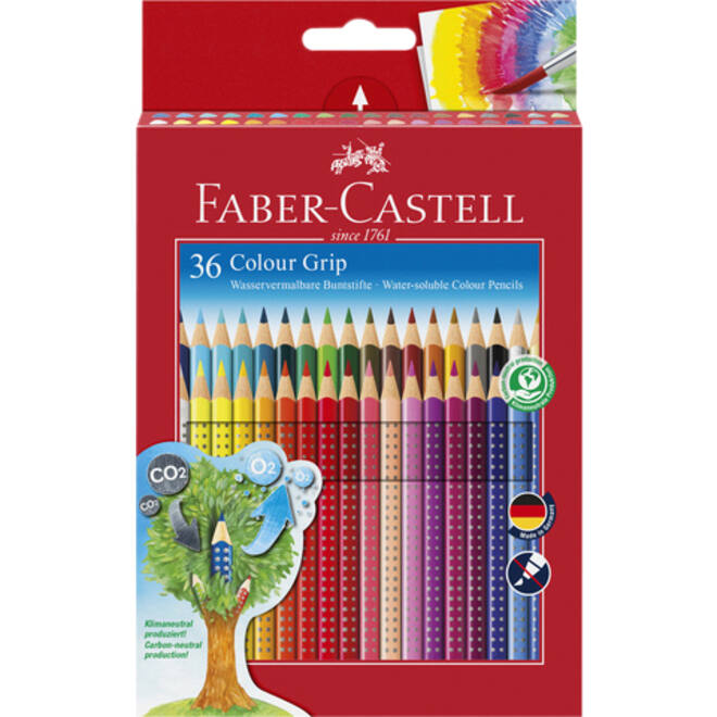 Kleurpotloden Faber-Castell 2001 assorti set à 36 stuks
