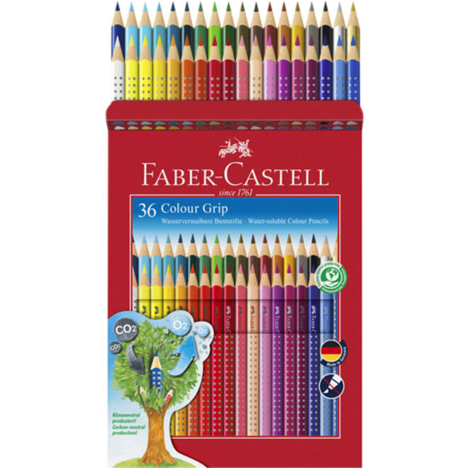 Kleurpotloden Faber-Castell 2001 assorti set à 36 stuks