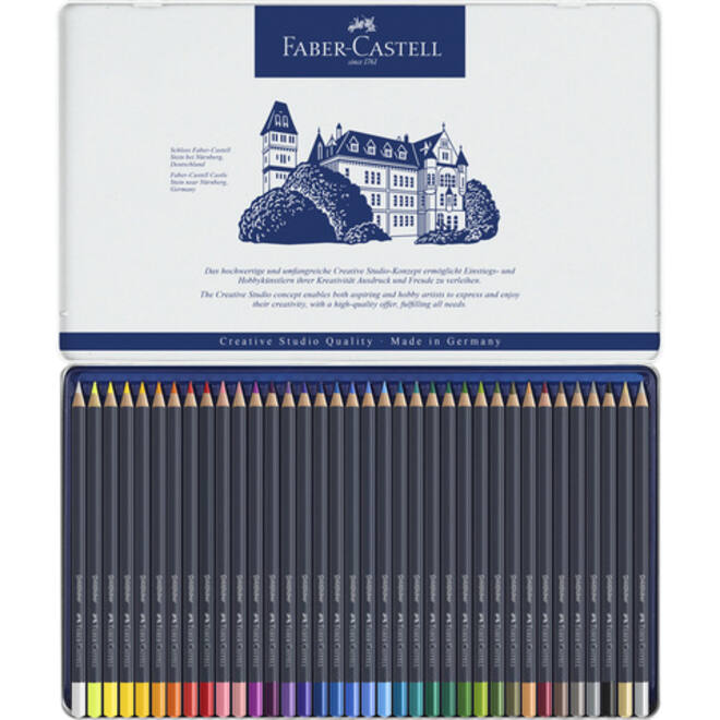 Kleurpotloden Faber-Castell Goldfaber assorti set à 36 stuks