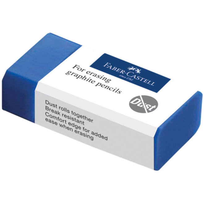 Gum Faber-Castell stofvrij blauw
