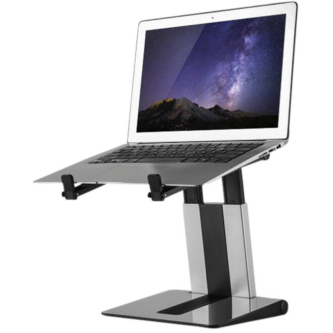 Laptopstandaard Neomounts NSLS200 opvouwbaar zwart- zilver