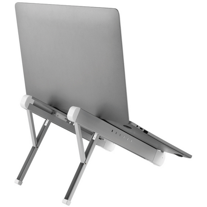 Laptopstandaard Neomounts NSLS010 opvouwbaar Zilver