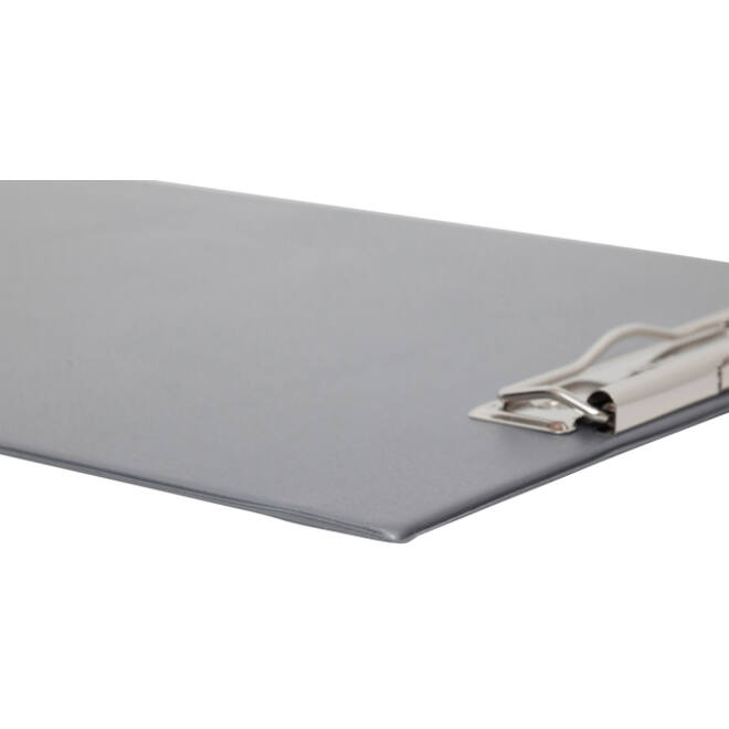 Klembord MAUL A4 staand PVC zilvergrijs