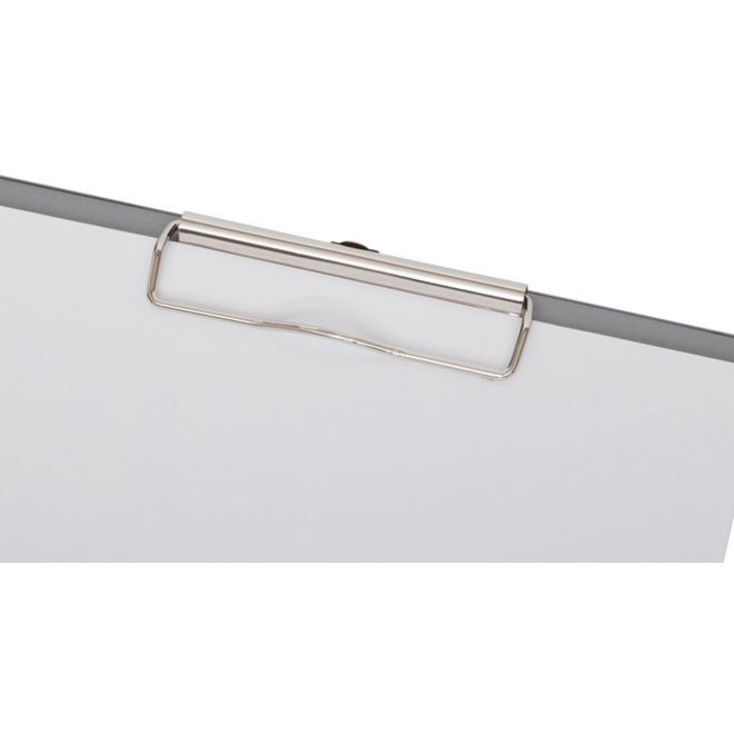Klembord MAUL A4 staand PVC zilvergrijs