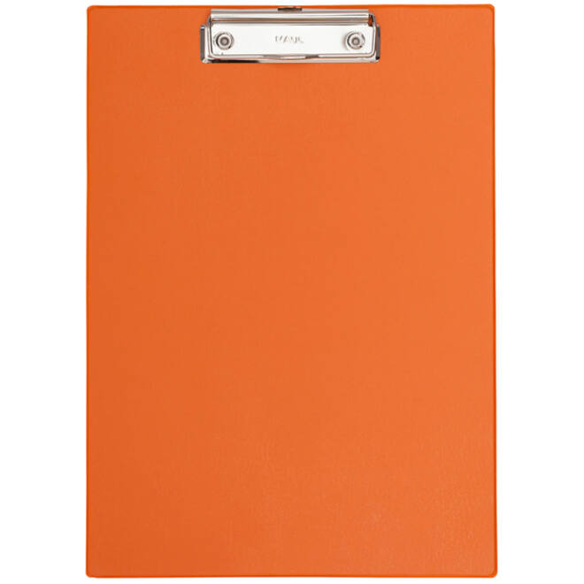 Klembord MAUL A4 staand PVC neon oranje