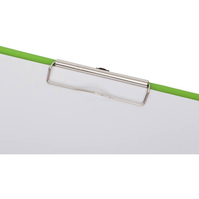 Klembordmap MAUL A4 staand met penlus PVC neon groen