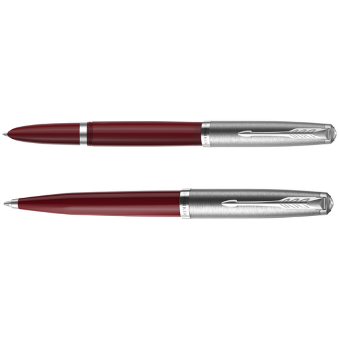 Vulpen Parker 51 burgundy CT fijn
