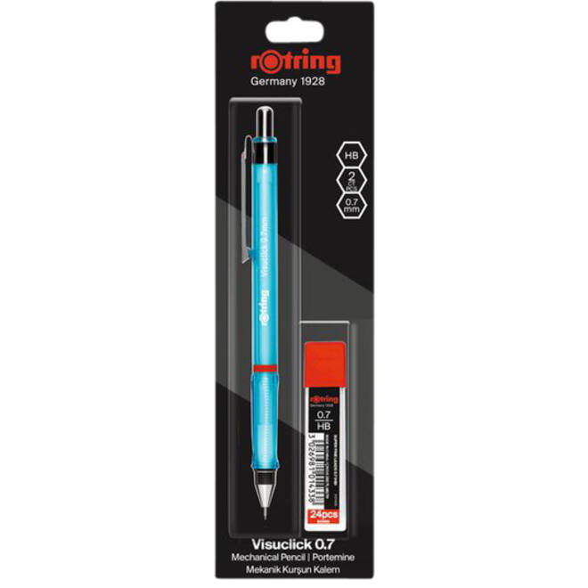 Vulpotlood rOtring Visuclick 2B 0.7mm assorti